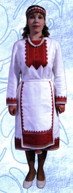 Современный бытовой костюм Сернурского района