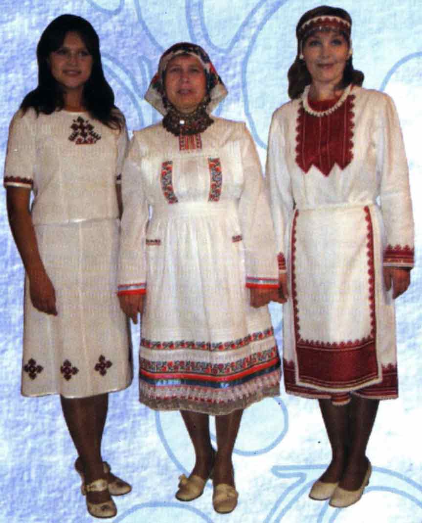 Современный бытовой костюм Сернурского района